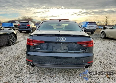 2018 Audi A4 Premium Plus from USA, damaged, VIN WAUENAF43JA111058
